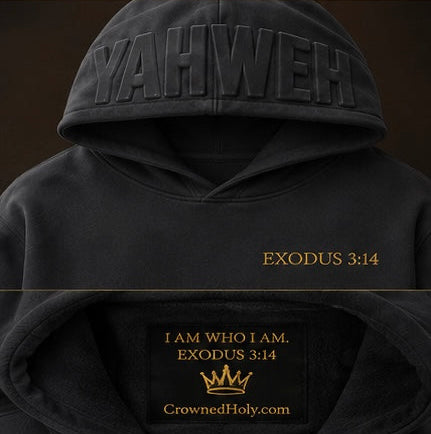 NAME ABOVE ALL — YAHWEH Hoodie |Smoke Grey