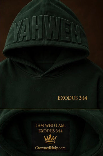 NAME ABOVE ALL — YAHWEH Hoodie | Eden Green