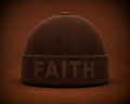 THE FAITH CROWN — MOCHA BROWN BEANIE