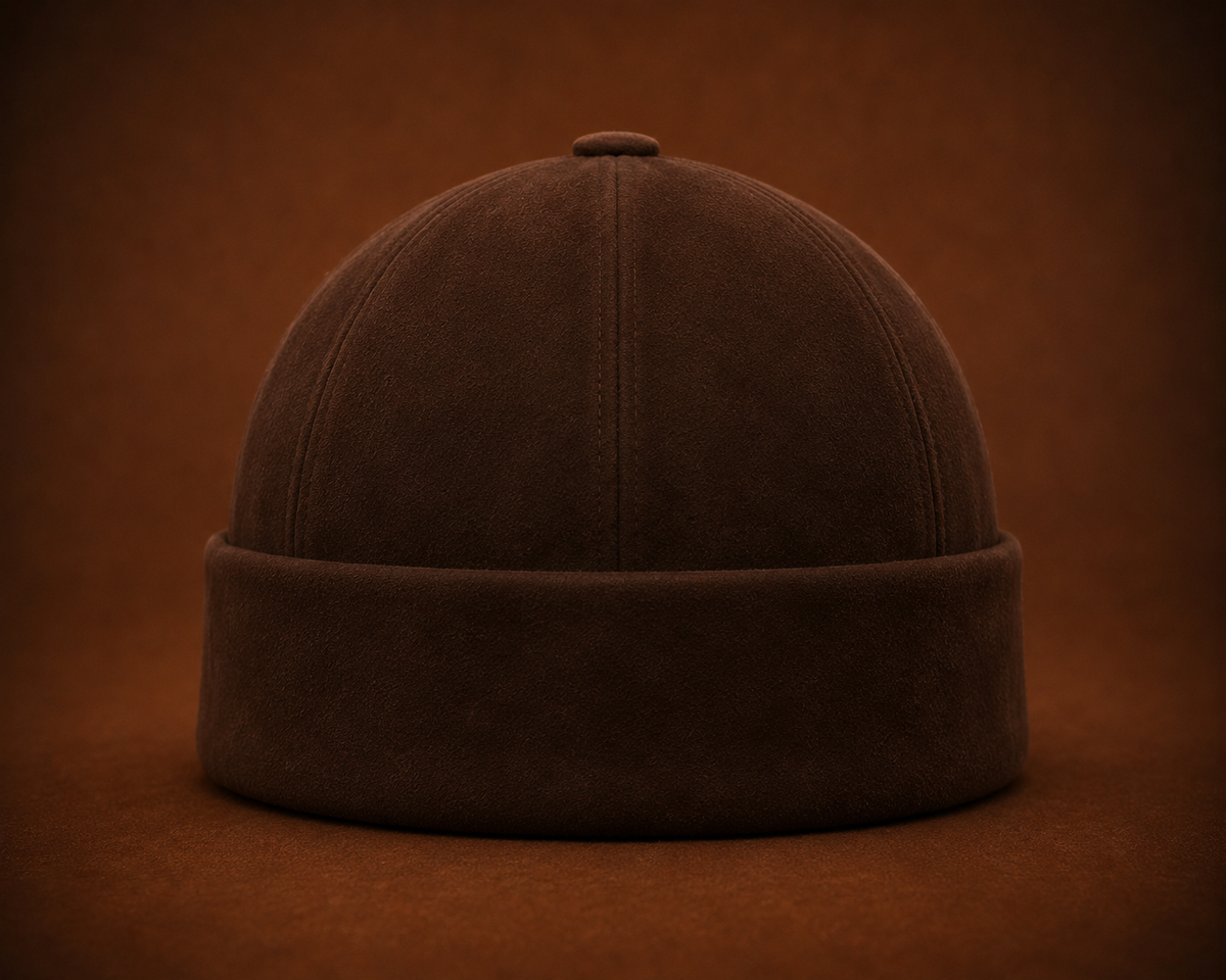 THE FAITH CROWN — MOCHA BROWN BEANIE