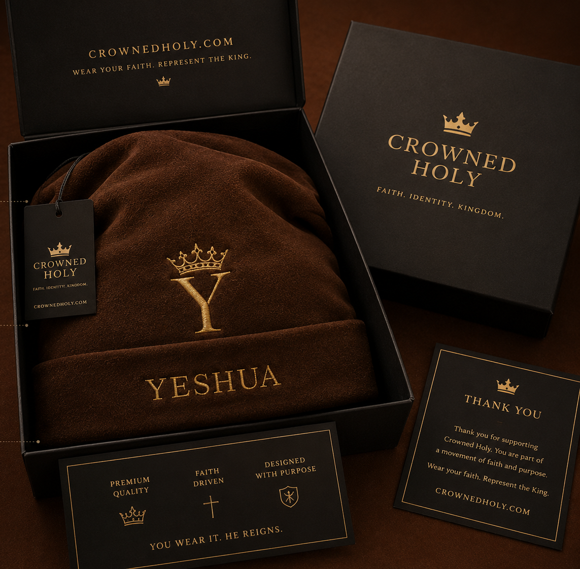 The Crowned Yeshua — Royal Brown