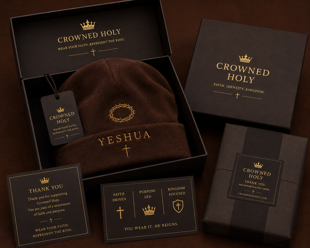 THE CROWN OF GLORY — YESHUA BEANIE