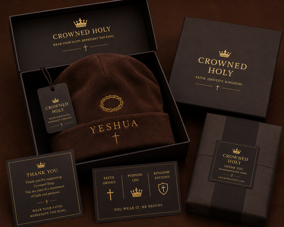 THE CROWN OF GLORY — YESHUA BEANIE