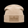 YAHWEH — I AM Cream Suede Beanie