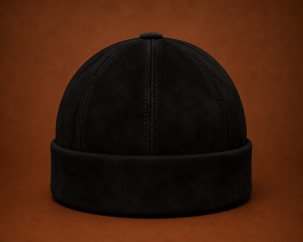 UNSHAKEN FAITH — Onyx Suede Beanie