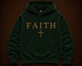 WALK BY FAITH — Eden Green Hoodie