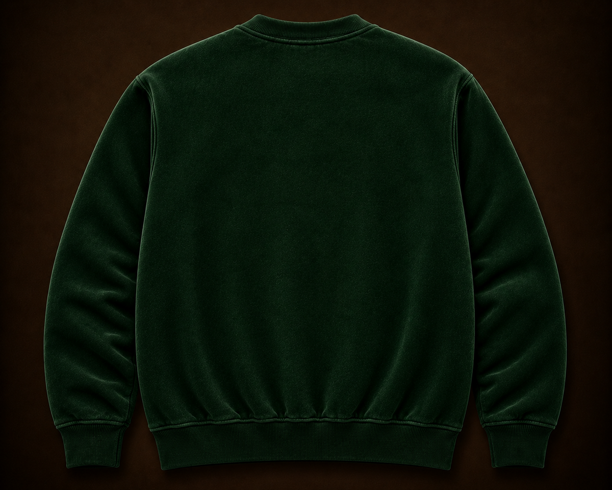 KING ABOVE ALL — Eden Green Crewneck