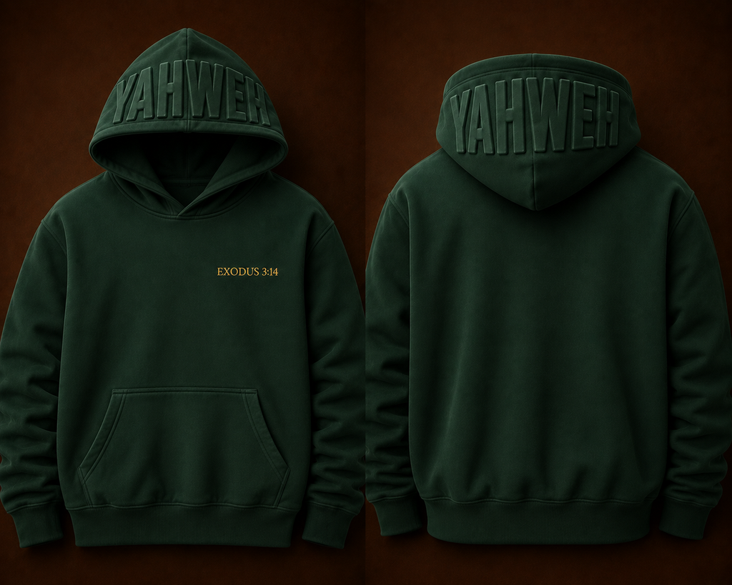 NAME ABOVE ALL — YAHWEH Hoodie | Eden Green