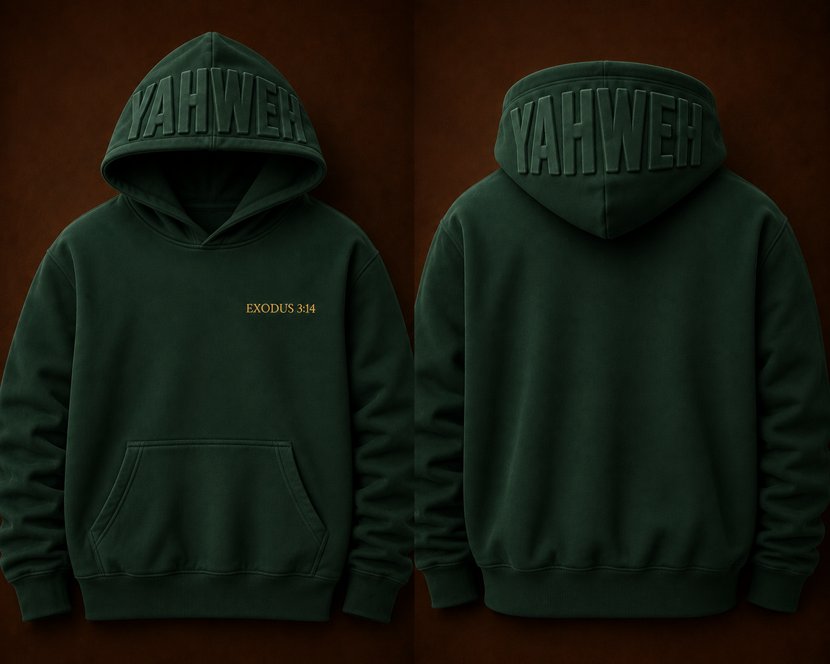 NAME ABOVE ALL — YAHWEH Hoodie | Eden Green