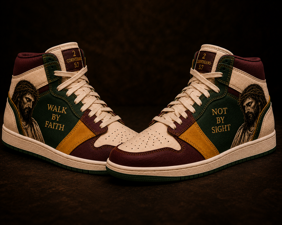 COMING SOON THE FAITHWALK 5:7 — Covenant High-Top